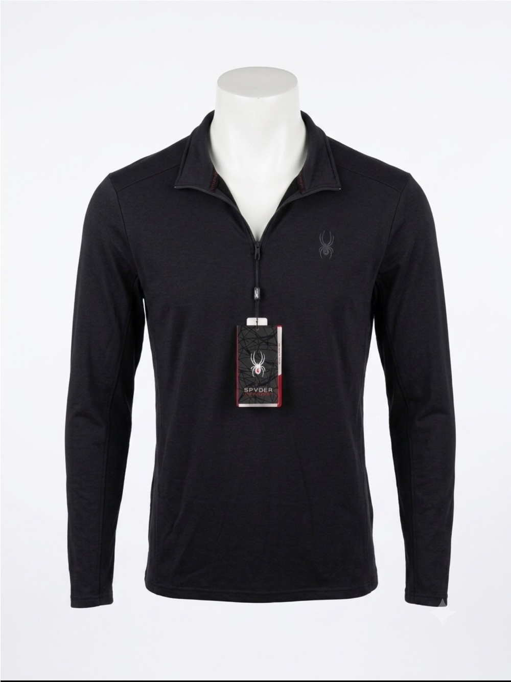 Spyder Black Active/Sport Top – Size Medium